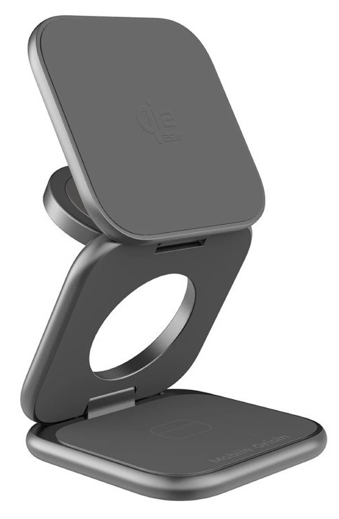 Bezdrátová nabíječka Mobile Origin s výkonem 25 W, šedá barva