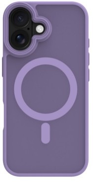 Kryt na mobil Celly MAG MATT kompatibilní s MagSafe na Apple iphone 17 fialový Kryt na mobil Celly MAG MATT kompatibilní s MagSafe na Apple iphone 17 - fialový