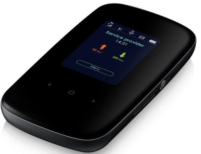 Router ZyXEL LTE2566, Mobilní 4G LTE-A WiFi