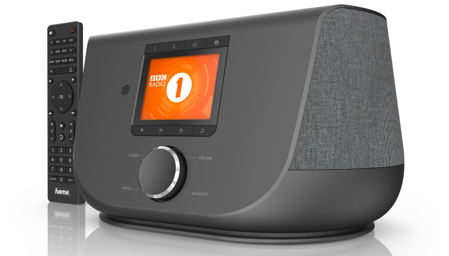 Internetový radiopřijímač s DAB+ Hama DIR3300SBT černý Internetový radiopřijímač s DAB+ Hama DIR3300SBT černý