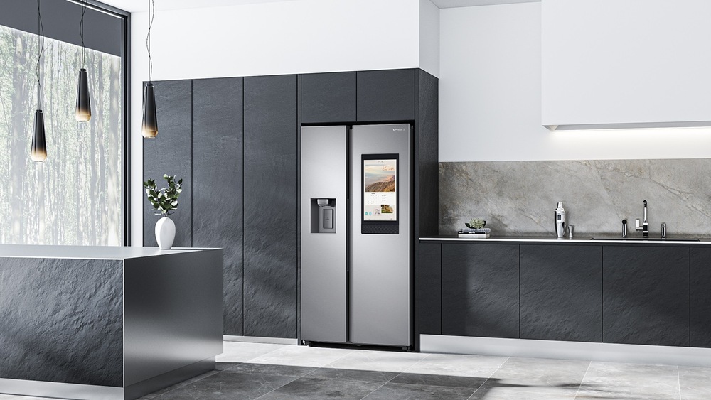 Americká lednice Samsung RS6HA8891SL/EF, Family Hub stříbrná Americká lednice Samsung RS6HA8891SL/EF, Family Hub stříbrná