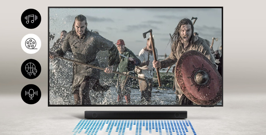 Soundbar Samsung HW-B550 černý