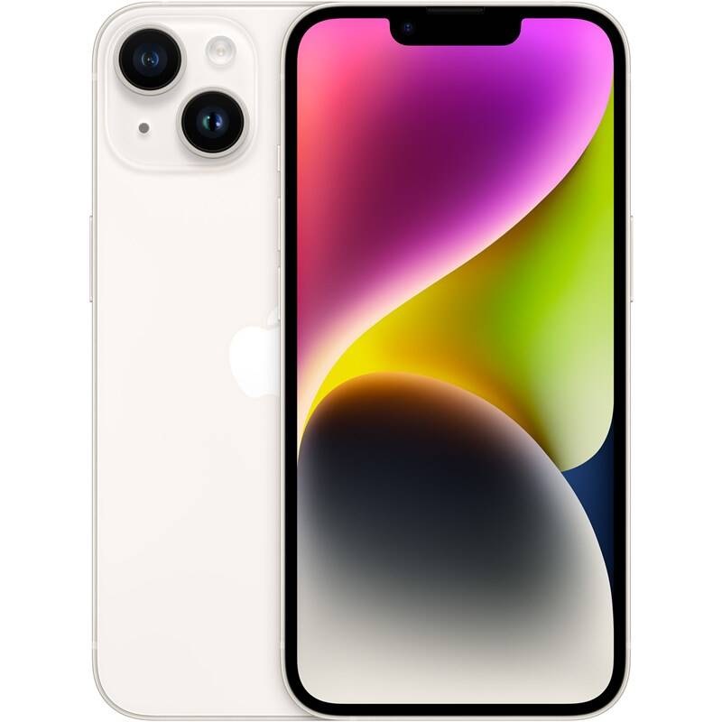 Mobilní telefon Apple iPhone 14 128GB Starlight