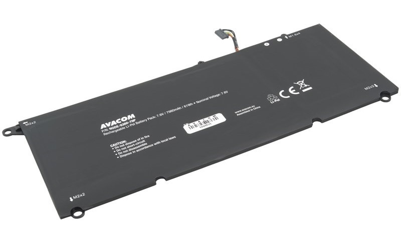 Baterie Avacom Dell XPS 13 9360 Li-Pol 7,6V 7980mAh 61Wh Baterie Avacom Dell XPS 13 9360 Li-Pol 7,6V 7980mAh 61Wh