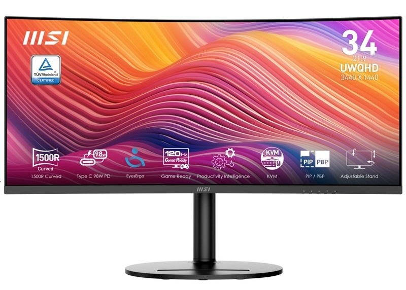 Monitor MSI Modern MD342CQP černý