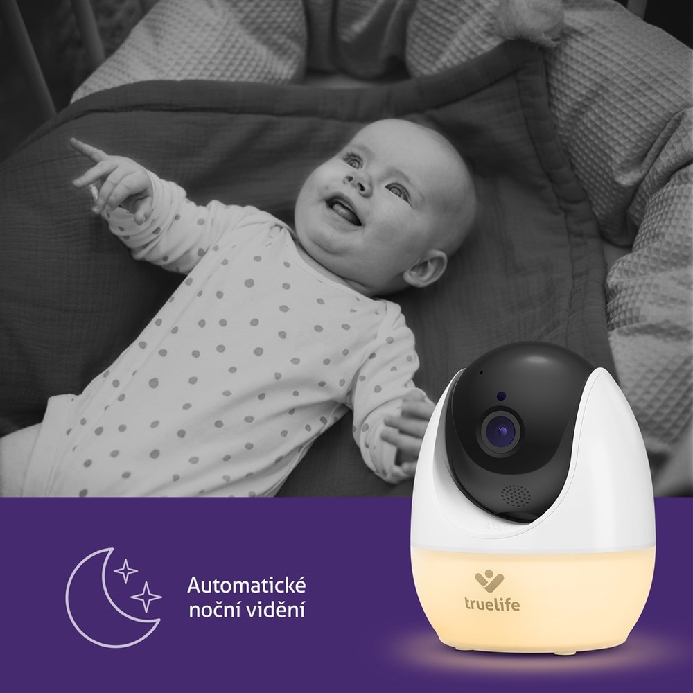 Dětská elektronická chůva TrueLife R4 Pro bílá TrueLife R4 Pro