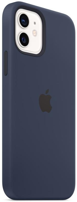 Apple Silicone Case s MagSafe pro iPhone 12 a iPhone 12 Pro - námořnicky tmavomodrý