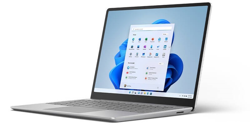 Notebook Microsoft Surface Laptop Go 2 stříbrný Notebook Microsoft Surface Laptop Go 2 stříbrný