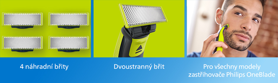 Náhradní hlavice Philips OneBlade QP240/50