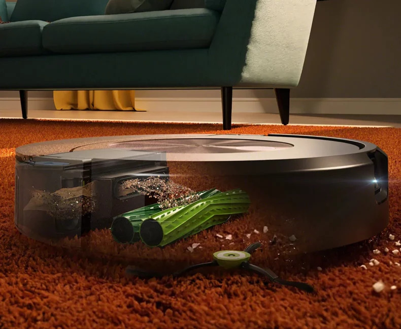 Robotický vysavač iRobot Roomba j9+ (Ruby) bronzový