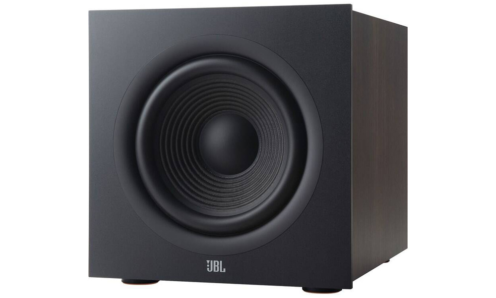 Subwoofer JBL STAGE 200P černý/hnědý Subwoofer JBL STAGE 200P černý/hnědý
