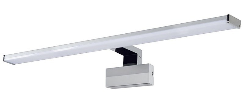 Nástěnné svítidlo Top Light Texas MAX CCT koupelnové LED, 12W, 1200llm, IP44, teplá/neutrální/studená bílá stříbrné