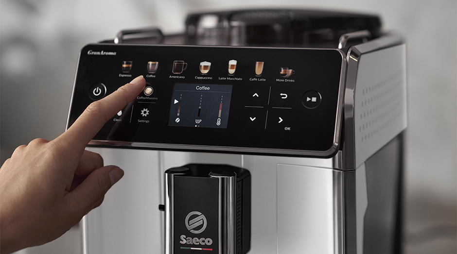 Automatický kávovar Saeco GranAroma SM6580/20 bílý
