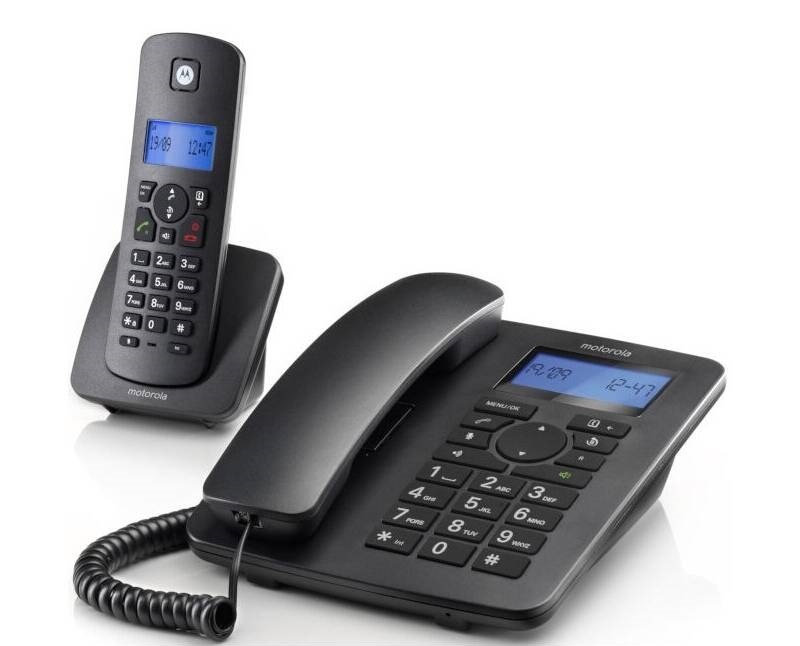 Domácí telefon Motorola C4201 Combo černý