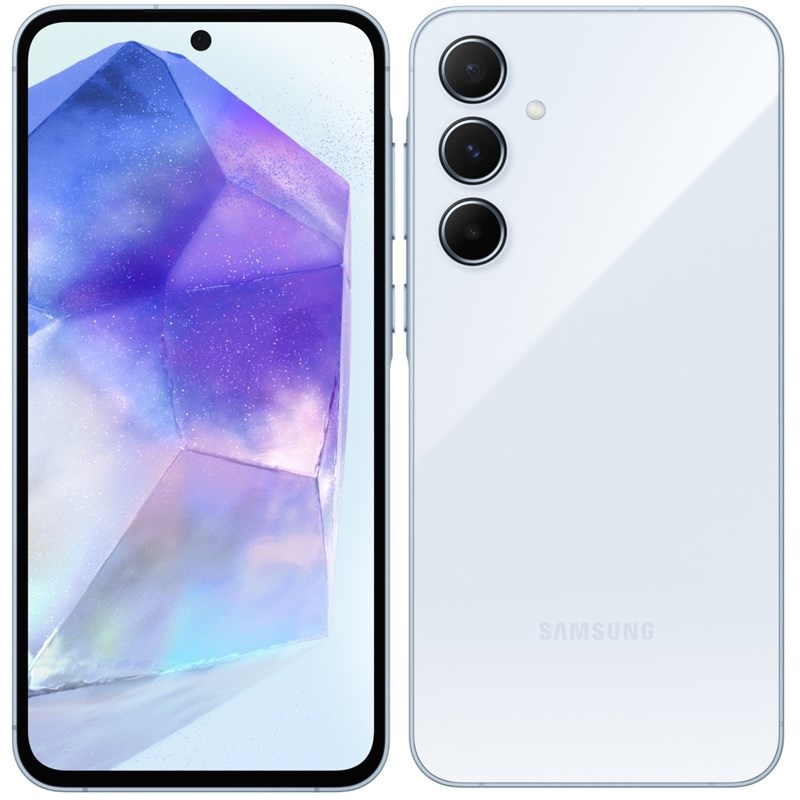 Mobilní telefon Samsung Galaxy A55 5G 8 GB / 256 GB, Awesome Iceblue