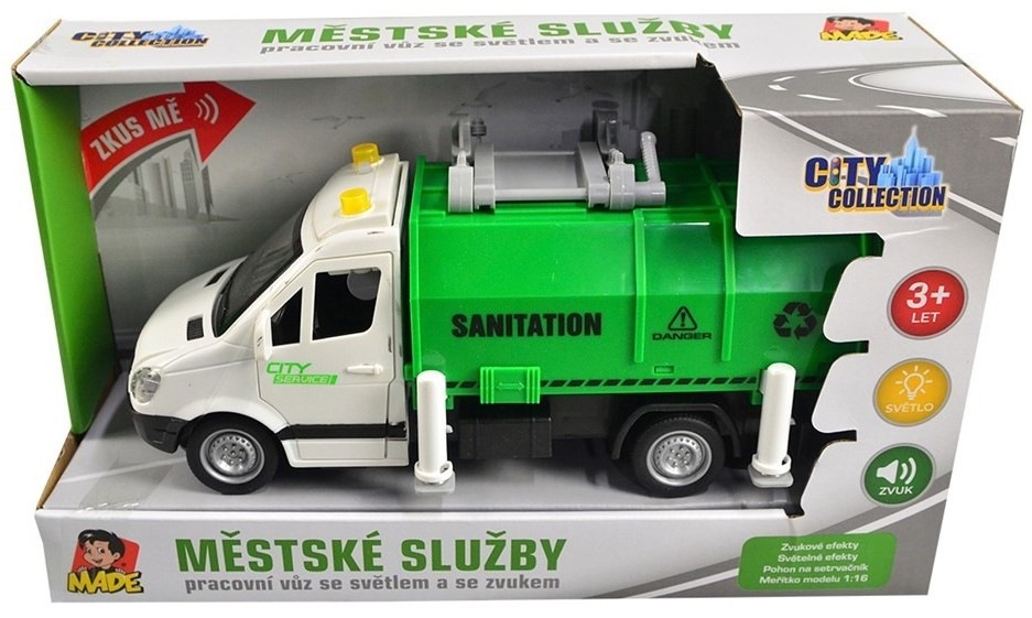 Auto popelářské Made 12415 19 cm