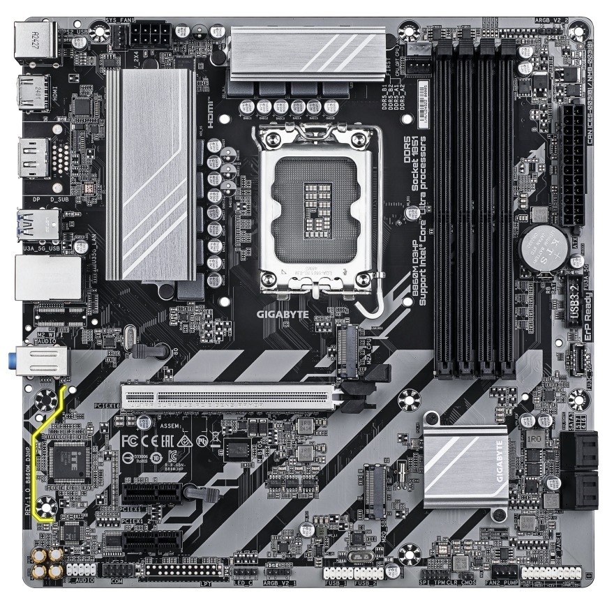 Základní deska GIGABYTE B860M D3HP Základní deska GIGABYTE B860M D3HP
