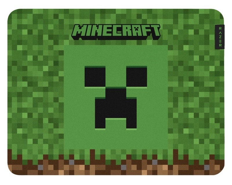 Podložka pod myš Razer GIGANTUS V2 Minecraft Ed. Medium Mouse Mat zelená