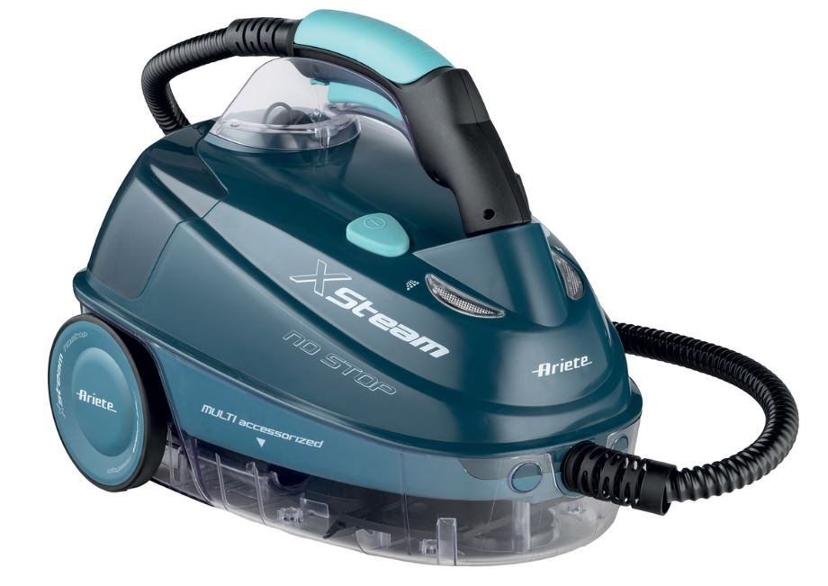 Parní čistič Ariete XVapor ART 4147/BL tmavě modrý Boční pohled na zelený parní čistič Ariete ART 4147/BL XVapor
