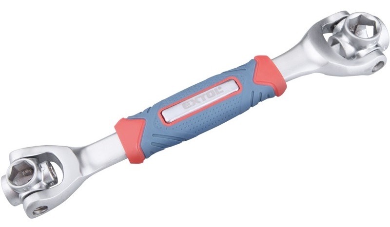 Nástrčný klíč Extol Premium s délkou 250 mm, velikost 8-21 mm