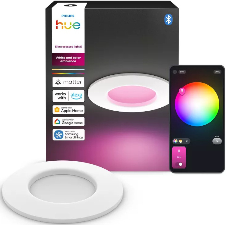Bodové svítidlo Philips Hue WCA Slim Recessed Light S EMEA