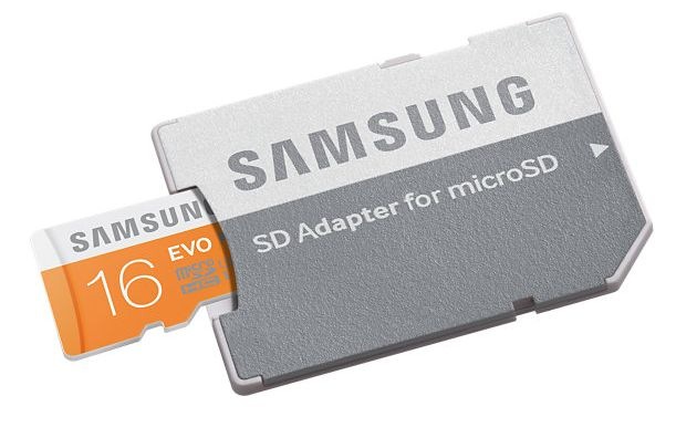 Paměťová karta Samsung Micro SDHC EVO 16GB UHS-I U1 (48R/10W) + adapter