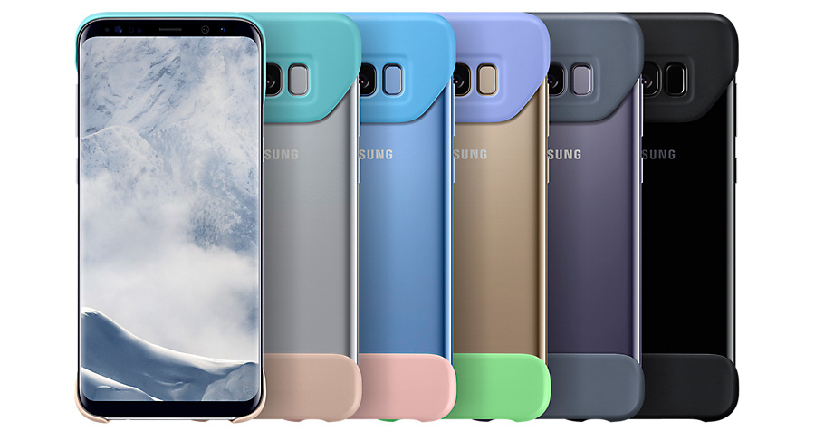 Kryt na mobil Samsung 2 dílný na Galaxy S8+ černý