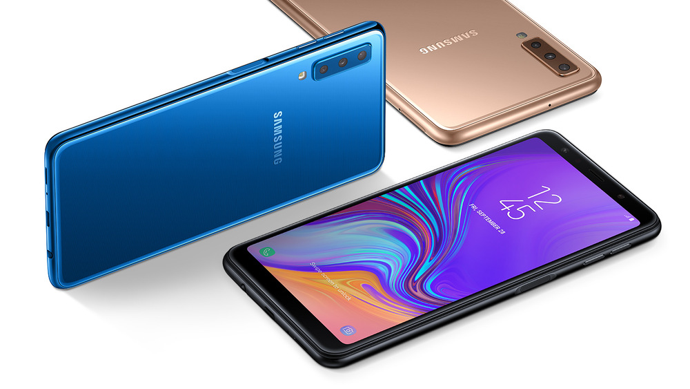 Mobilní telefon Samsung Galaxy A7 Dual SIM černý Mobilní telefon Samsung Galaxy A7 Dual SIM černý