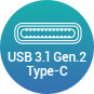 Datové úložiště (NAS) QNAP TR-004, rozšiřovací jednotka, USB-C