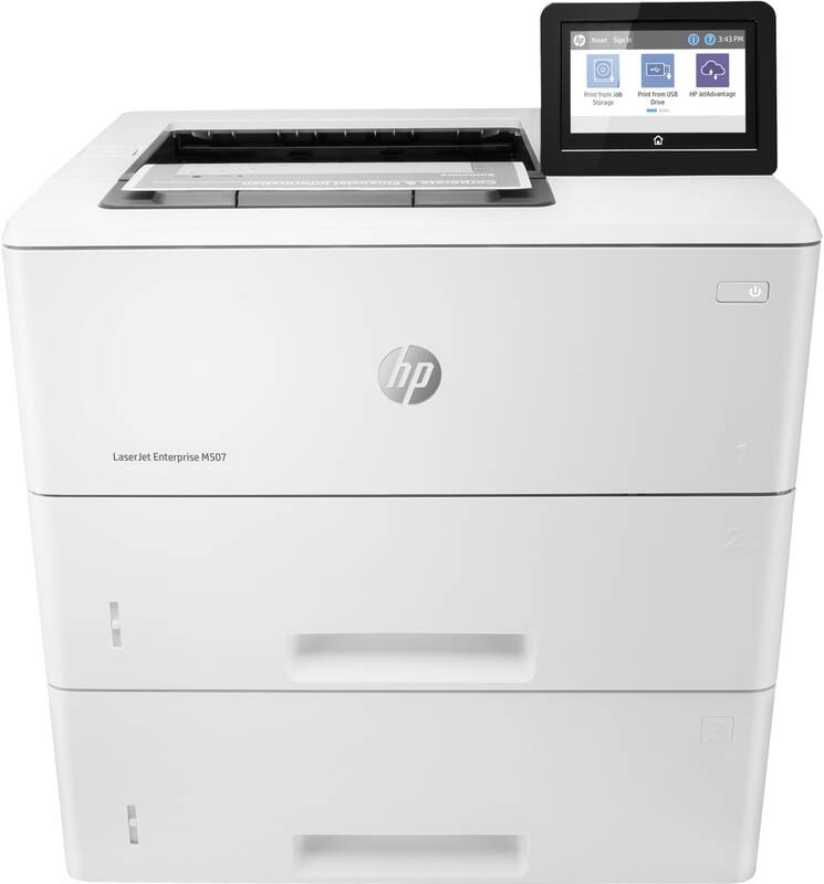 Tiskárna laserová HP LaserJet Enterprise M507x bílá Tiskárna laserová HP LaserJet Enterprise M507x bílá
