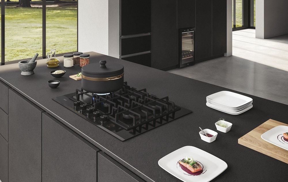 Plynová varná deska Haier I-Design Series 6 HAVG7WL4HB černá Plynová varná deska Haier I-Design Series 6 HAVG7WL4HB černá
