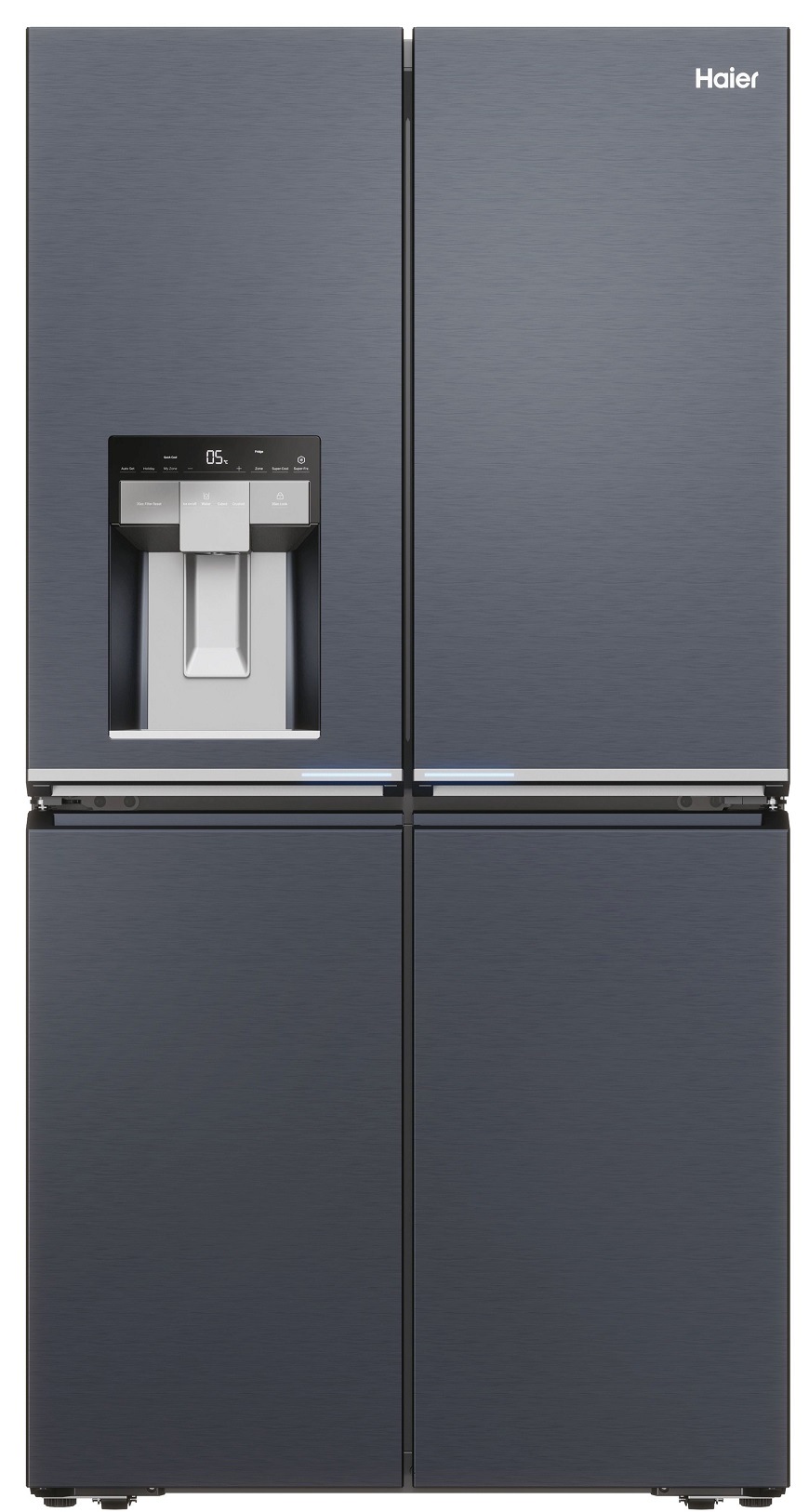 Americká lednice Haier HCR7918EIMB černá