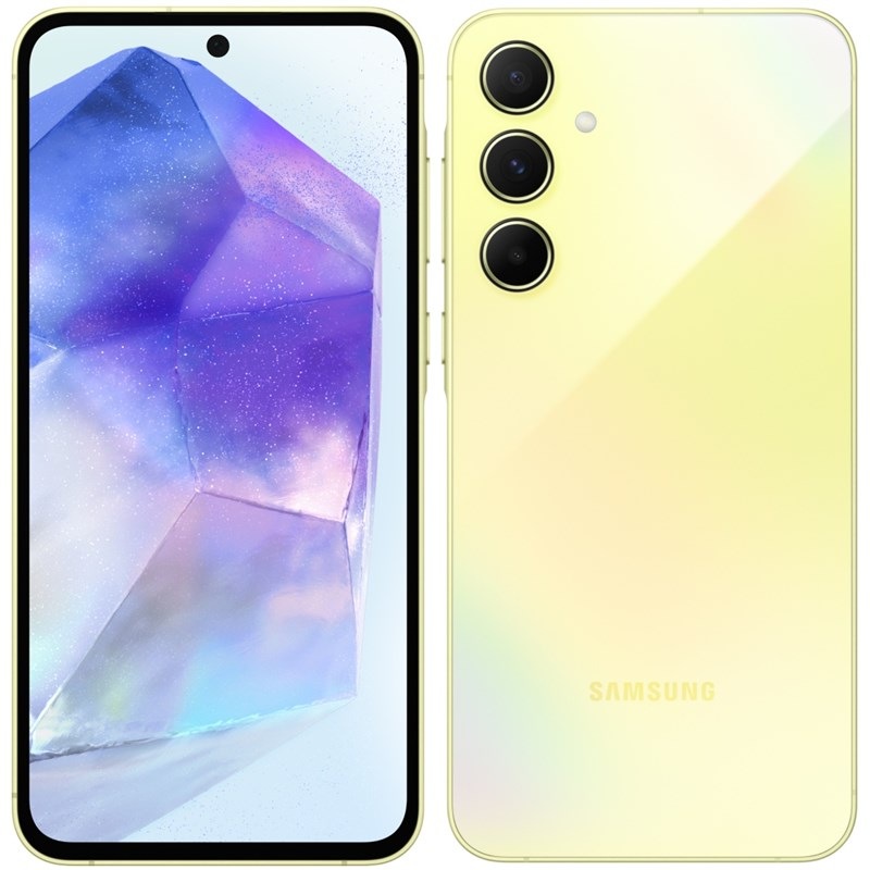 Mobilní telefon Samsung Galaxy A55 5G 8 GB / 128 GB, Awesome Lemon