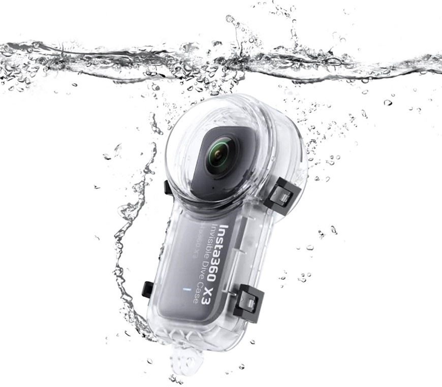 Vodotěsné pouzdro Insta360 X3 New V2 Vodotěsné pouzdro Insta360 X3 New V2