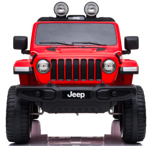 Elektrické auto Beneo Jeep Wrangler Rubicon červené