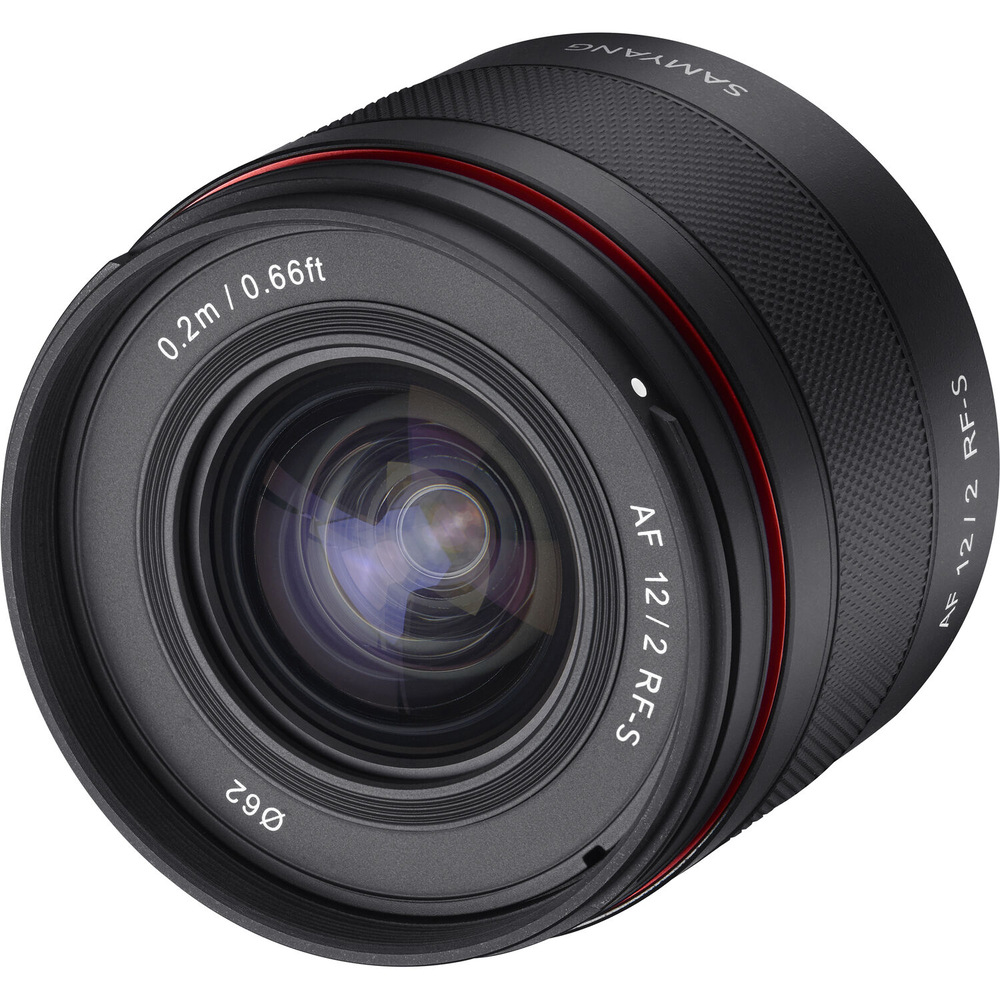 Objektiv Samyang AF 12 mm f/2.0 RF-S černý Objektiv Samyang AF 12 mm f/2.0 RF-S černý