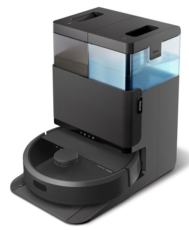 Robotický vysavač iRobot Roomba Plus 405 Combo + AutoWash dock (Black) černý