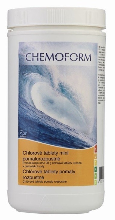 Bazénová chemie Chemoform Mini 1 kg, tableta 20 g