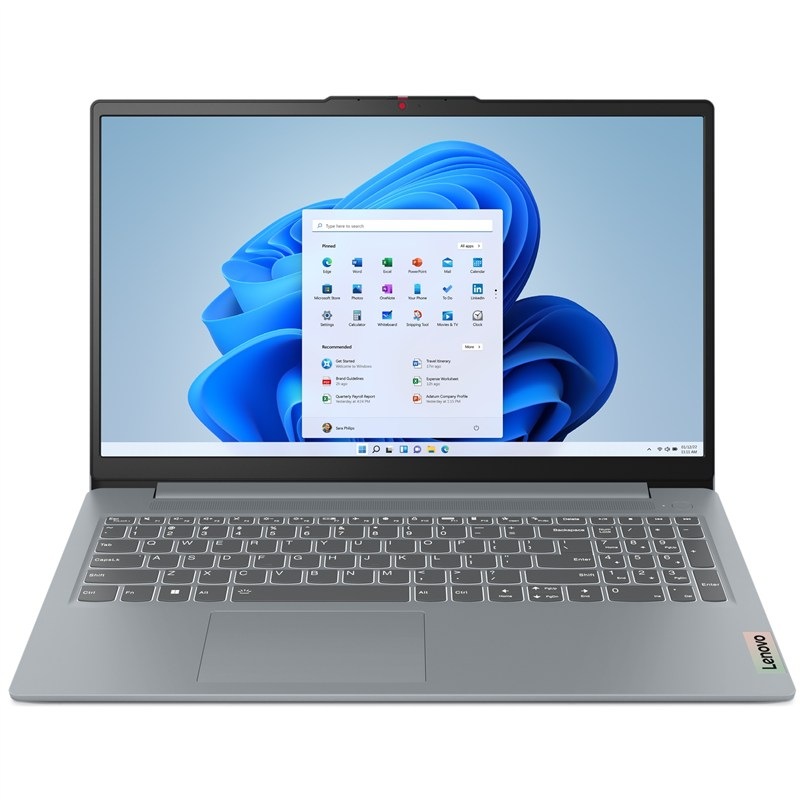 Notebook Lenovo IdeaPad Slim 3 15AMN8 šedý Ntb Lenovo IdeaPad Slim 3 15AMN8 R5--40, 15.6", RAM 16GB, SSD 512GB, , AMD Radeon 610M, Microsoft Windows 11 Home - šedý