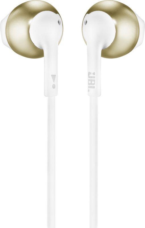 Sluchátka JBL T205BT bílá/zlatá