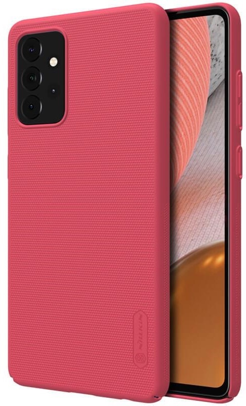 Kryt na mobil Nillkin Super Frosted na Samsung Galaxy A72 červený