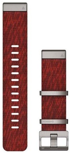 Řemínek Garmin QuickFit (22 mm) červený
