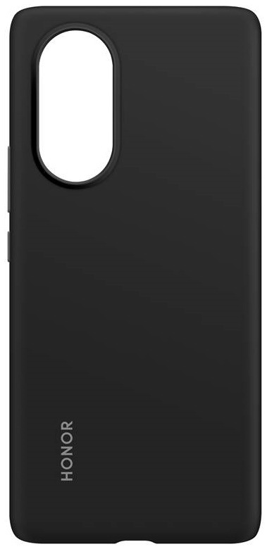 Kryt na mobil HONOR 50, Silicone Rubber černý