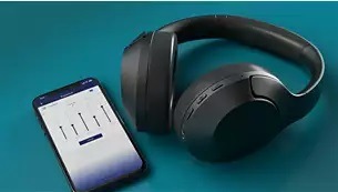 Sluchátka Philips TAH8506BK černá
