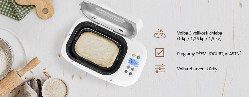Domácí pekárna ETA Harmony II 2149 90020 bílá Domácí pekárna ETA Harmony II 2149 90020 bílá
