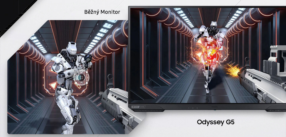 Herní monitor Samsung Odyssey G5 černý