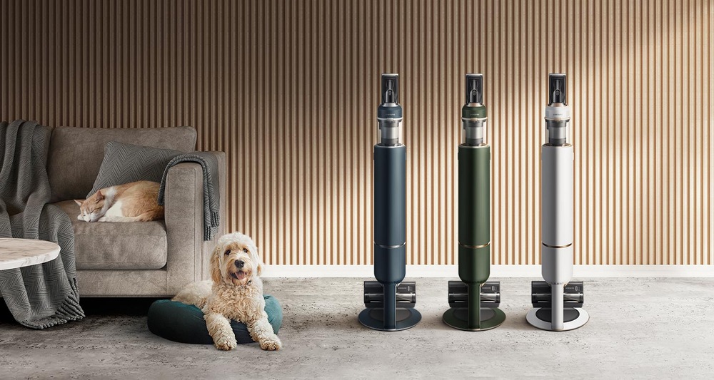 Tyčový vysavač Samsung BESPOKE JET pet VS20B95823W/GE Tyčový vysavač Samsung BESPOKE JET pet VS20B95823W/GE