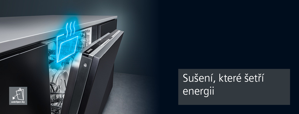 Myčka nádobí Siemens iQ300 SN53ES06VE autoOpen dry Myčka nádobí Siemens iQ300 SN53ES06VE autoOpen dry