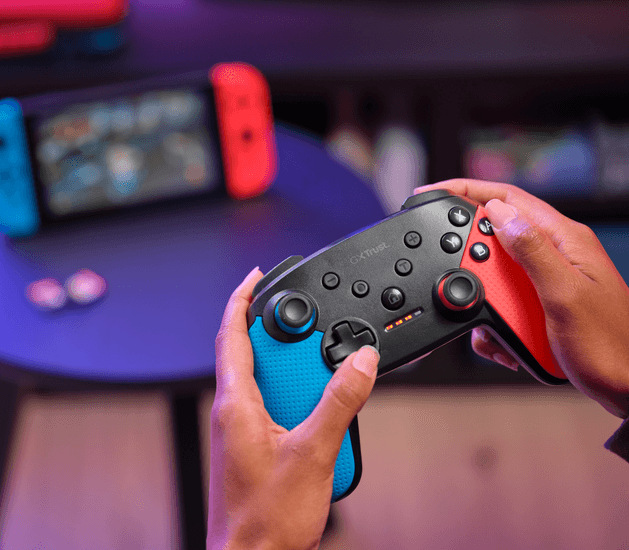 Gamepad Trust GXT 1246B Muta pro Nintendo Switch červený/modrý TRUST GXT 1246B Muta pro Nintendo Switch, modrá