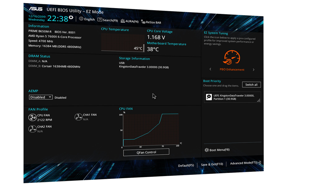 Základní deska Asus PRIME B650M-R Asus PRIME B650M-R staví na platformě AMD AM5
